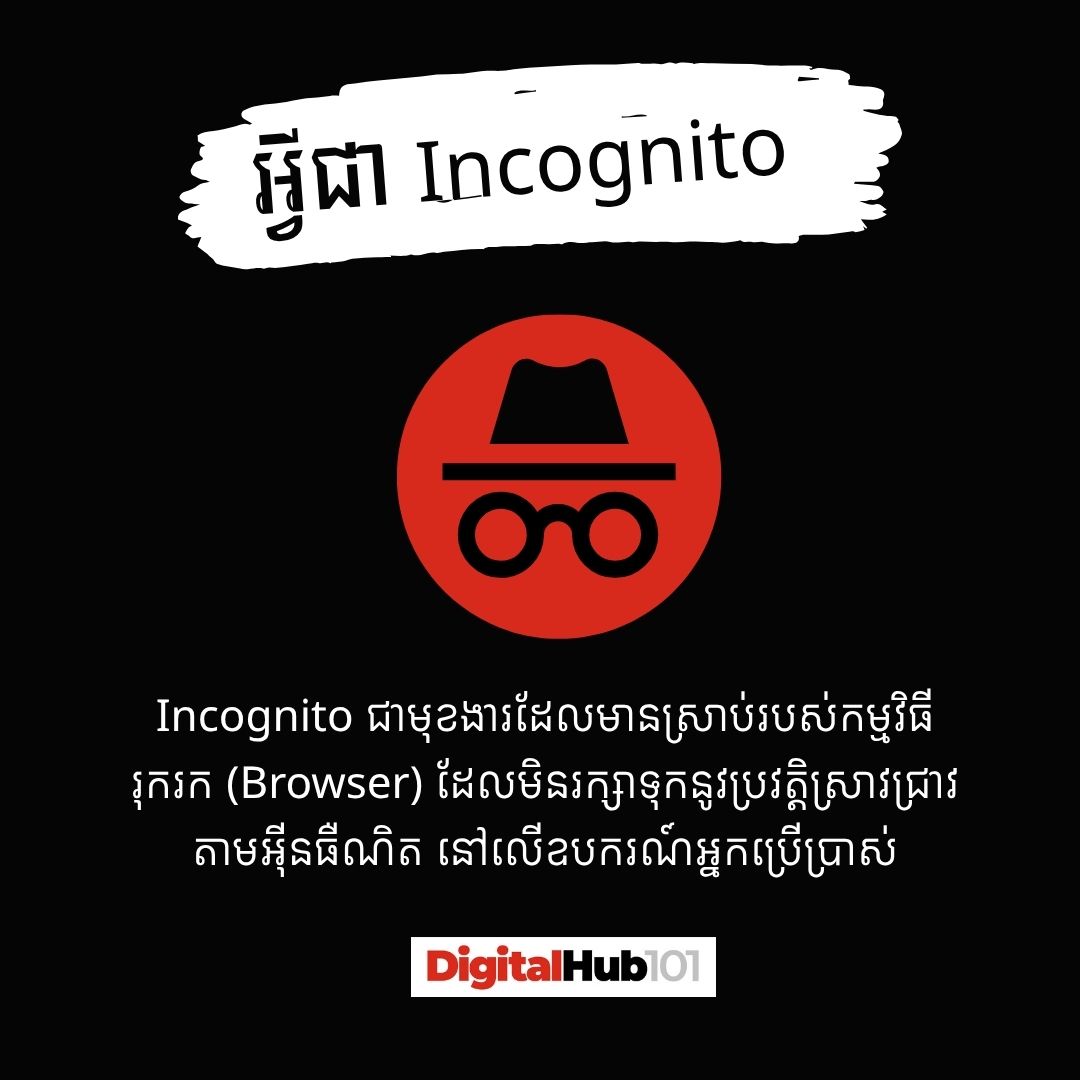 ក្រាហ្វិចព័ត៌មាន៖ អ្វីជា Incognito Mode